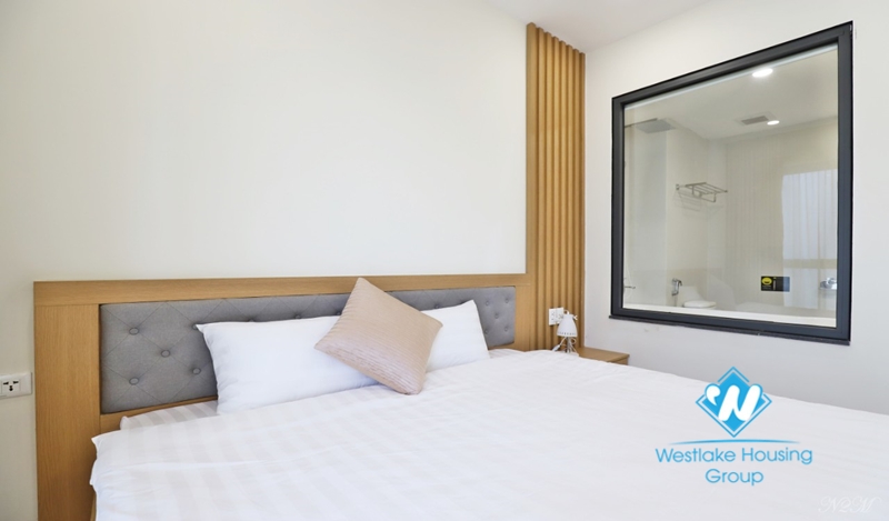 1 bedroom large area cheap apartment for rent in Ba Dinh district