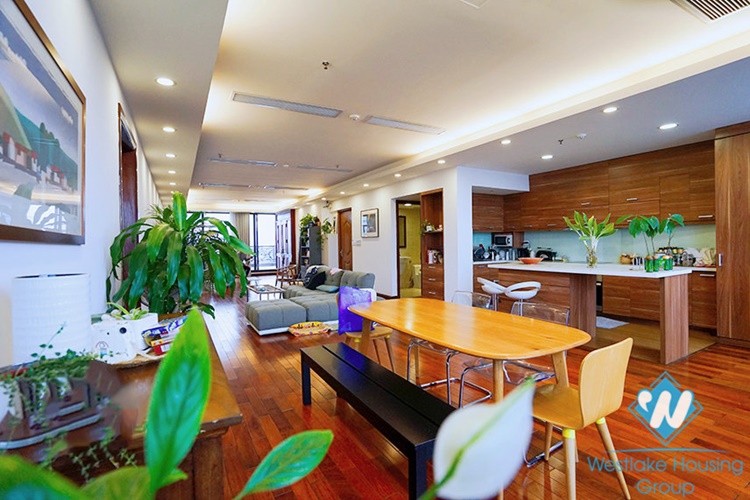 Modern duplex apartment with stunning lakeview for rent in Tay Ho, Hanoi
