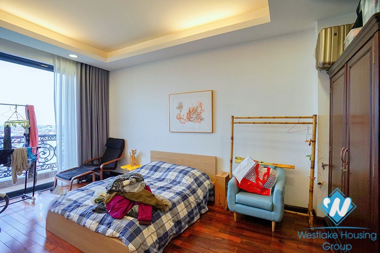 Modern duplex apartment with stunning lakeview for rent in Tay Ho, Hanoi