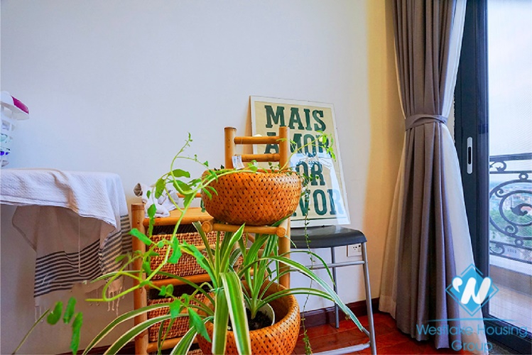 Modern duplex apartment with stunning lakeview for rent in Tay Ho, Hanoi