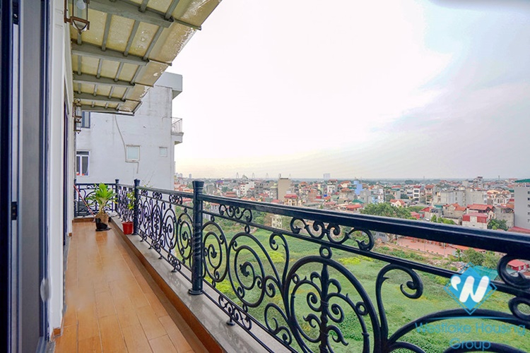 Modern duplex apartment with stunning lakeview for rent in Tay Ho, Hanoi