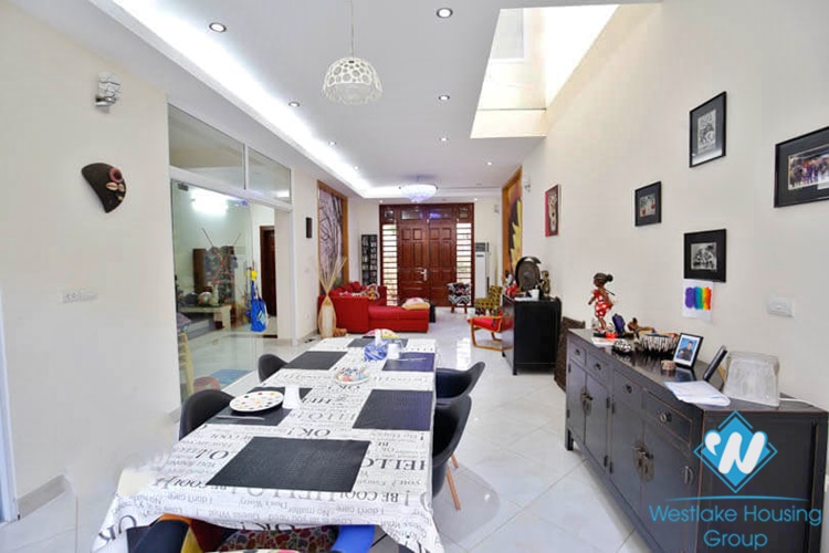 A lovely five bedrooms house for rent in Tay Ho area