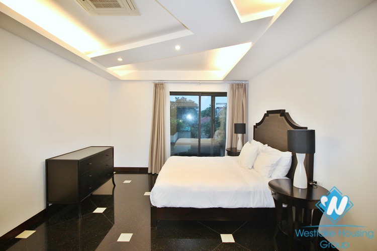 Luxurious 3 beds apartment for rent in Dang Thai Mai street, Tay Ho