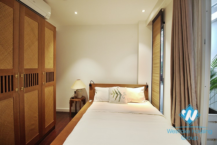 Japanese style 3 beds apartment in To Ngoc Van for lease