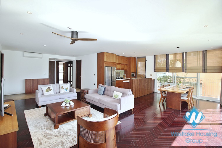 Japanese style 3 beds apartment in To Ngoc Van for lease
