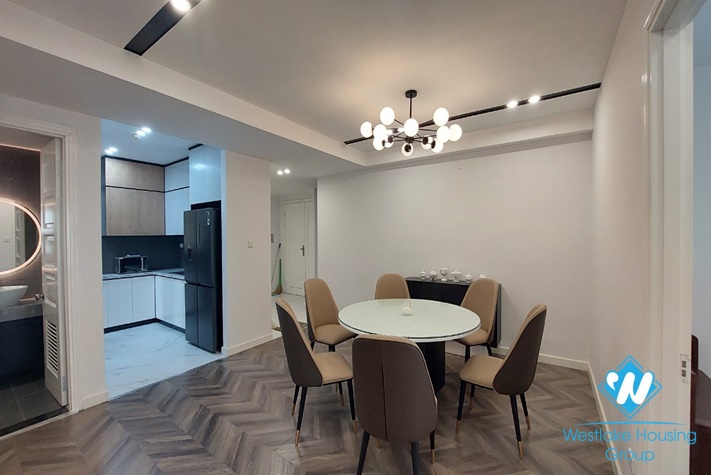 Modern apartment with nice design for rent in E Tower, Ciputra, Ha Noi