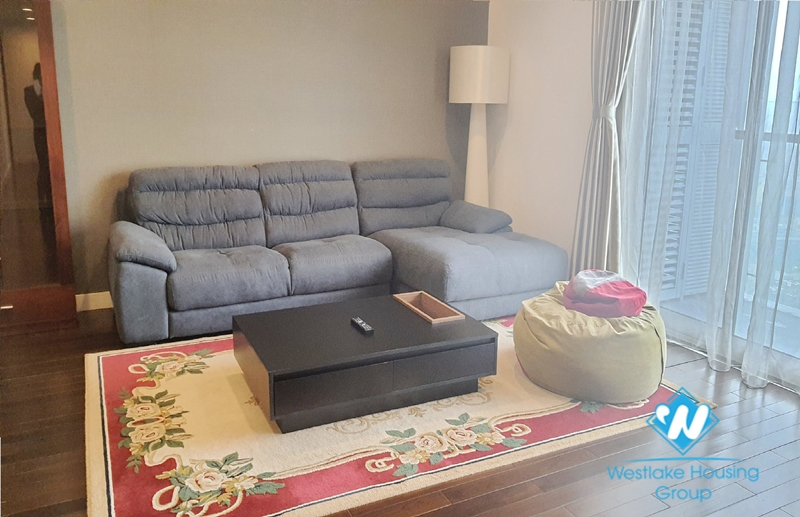 Four bedroom serviced apartment for rent in Lancaster Nui Truc.