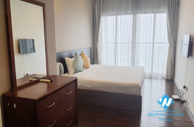 Four bedroom serviced apartment for rent in Lancaster Nui Truc.