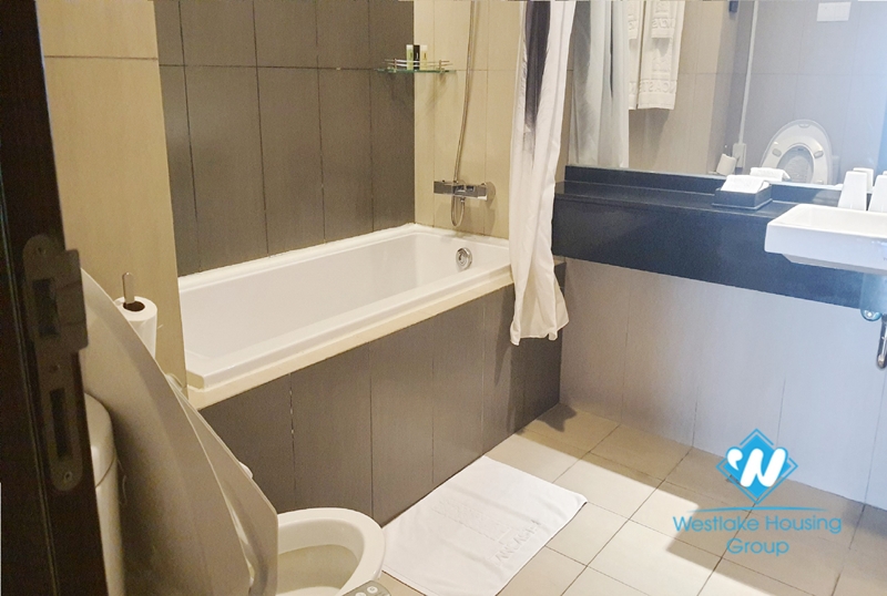 Four bedroom serviced apartment for rent in Lancaster Nui Truc.