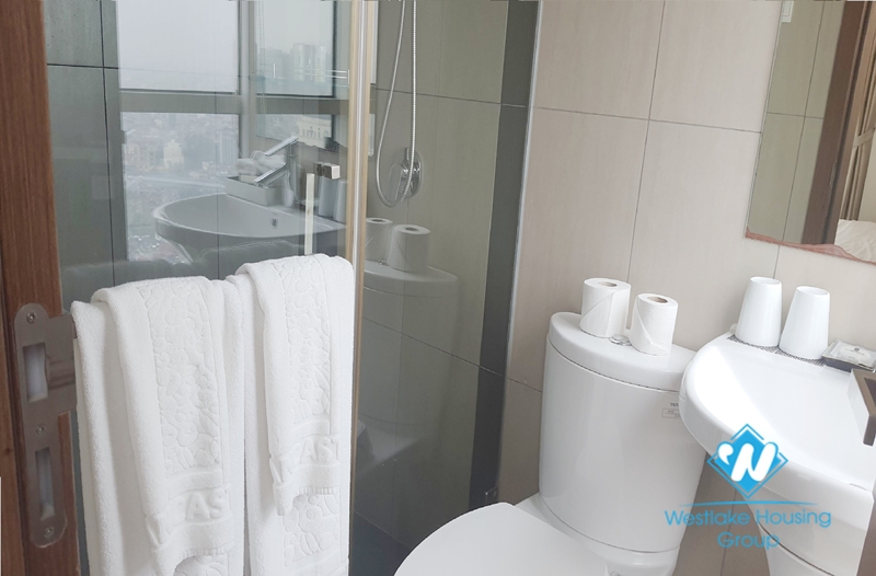 Four bedroom serviced apartment for rent in Lancaster Nui Truc.