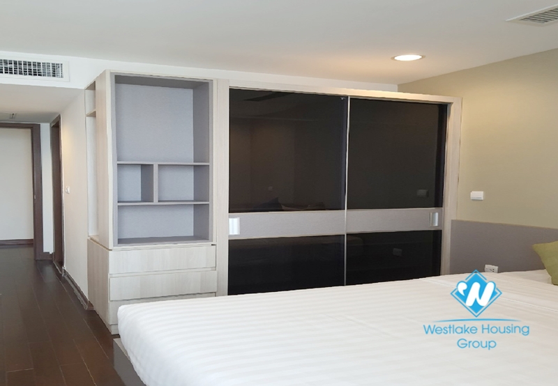3 bedroom serviced apartment for rent in Lancaster Nui Truc.