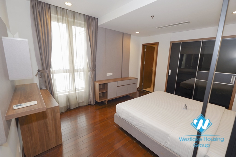 Three bedroom serviced apartment for rent in Lancaster Nui Truc.