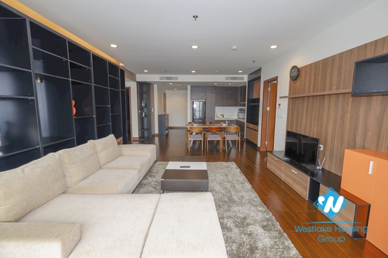 Three bedroom serviced apartment for rent in Lancaster Nui Truc.