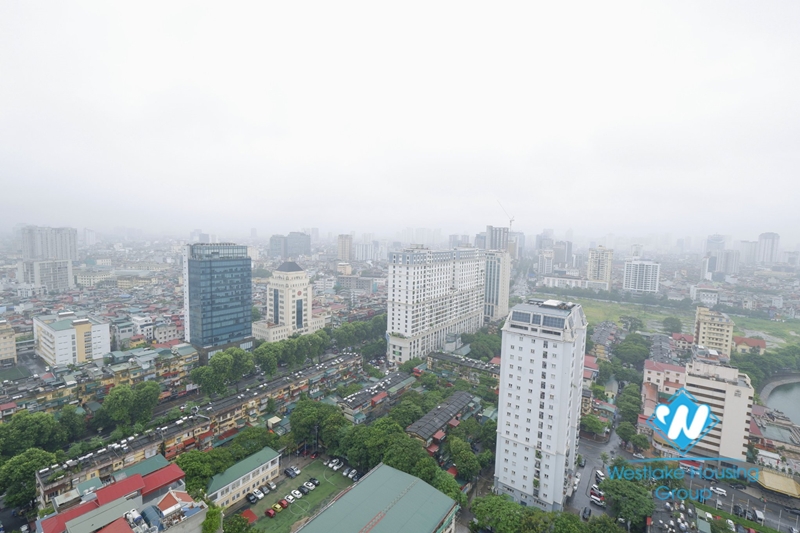 Three bedroom serviced apartment for rent in Lancaster Nui Truc.