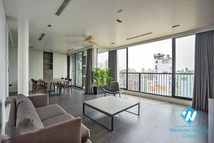 Bright 03 Bedrooms Apartment for rent in Trinh Cong Son st, Tay Ho District