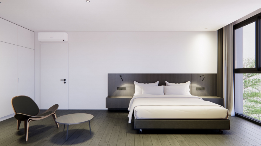 A modern and brand new 3 bedroom apartment for rent in Tay ho, Ha noi