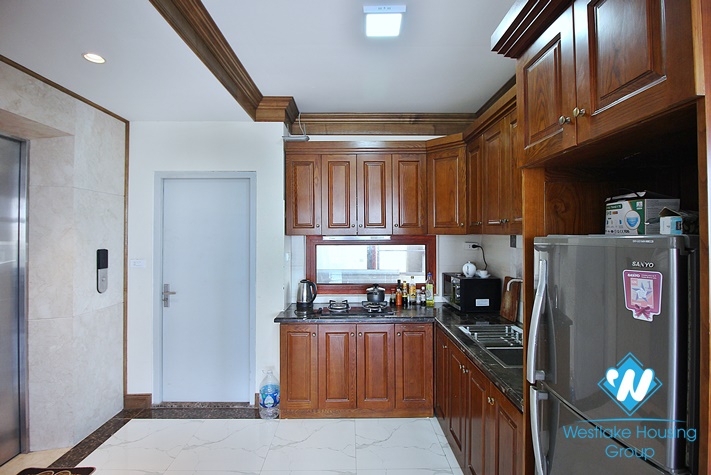 Lake view and spacious 1+ bedroom apartment for rent in Tay Ho