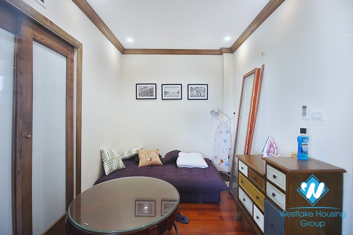 Lake view and spacious 1+ bedroom apartment for rent in Tay Ho