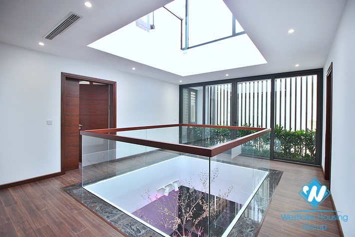 Huge and modern house with big terrace for rent in Tay Ho District 