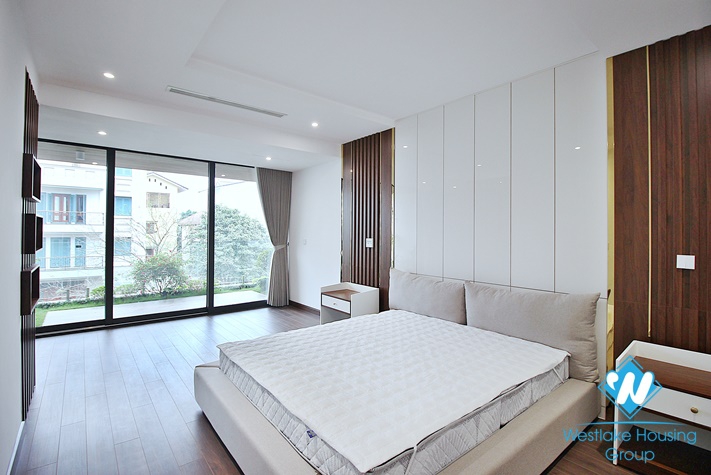 Huge and modern house with big terrace for rent in Tay Ho District 