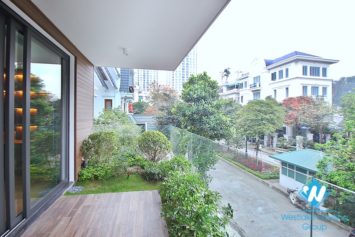 Huge and modern house with big terrace for rent in Tay Ho District 