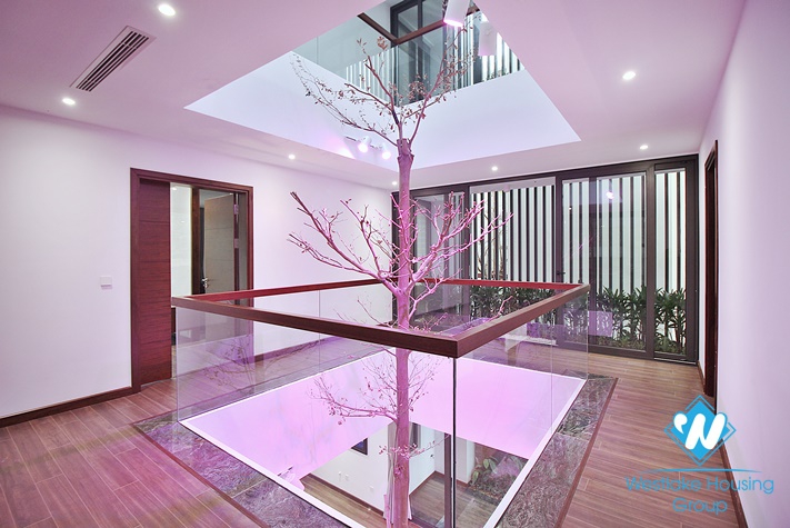 Huge and modern house with big terrace for rent in Tay Ho District 