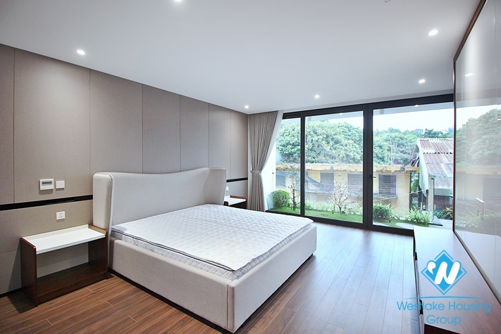 Huge and modern house with big terrace for rent in Tay Ho District 