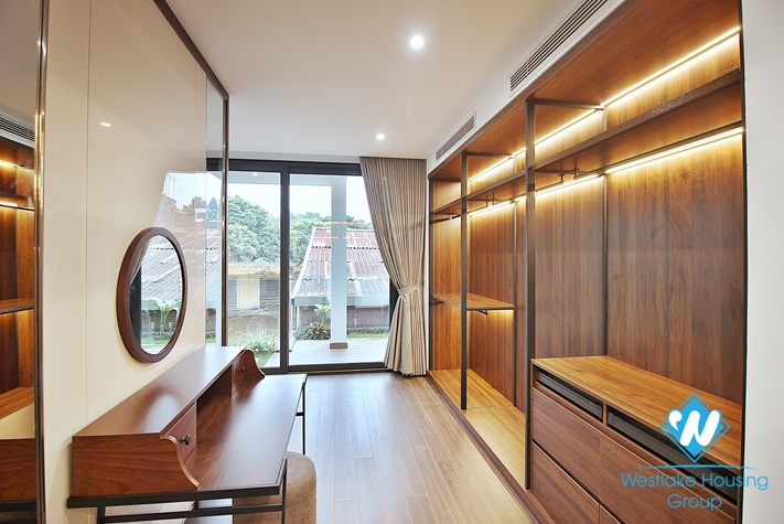 Huge and modern house with big terrace for rent in Tay Ho District 