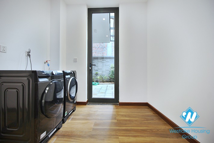 Huge and modern house with big terrace for rent in Tay Ho District 