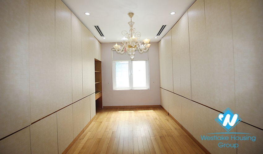 Garden villa with 5 beds for rent in C block, Ciputra, Tay Ho