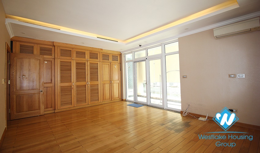 Garden villa with 5 beds for rent in C block, Ciputra, Tay Ho