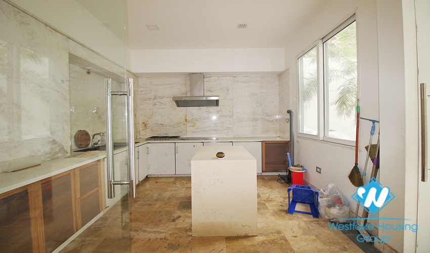 Garden villa with 5 beds for rent in C block, Ciputra, Tay Ho