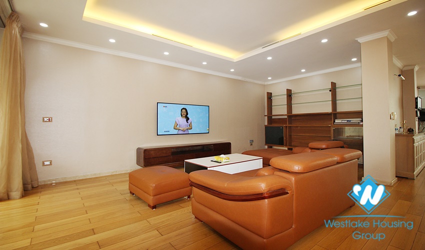 Garden villa with 5 beds for rent in C block, Ciputra, Tay Ho