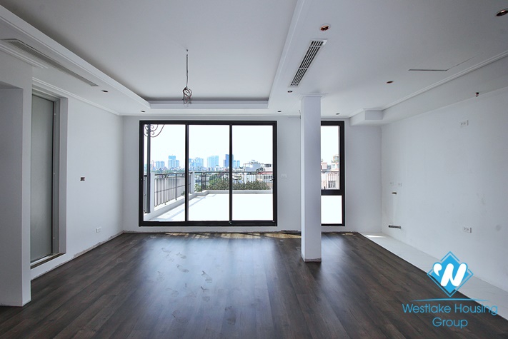 Lake view - with big balcony apartment for rent in To Ngoc Van st, Tay Ho District 