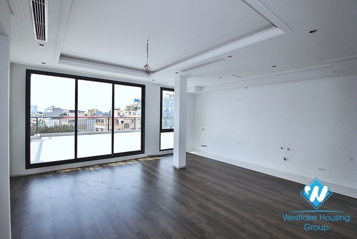 Lake view - with big balcony apartment for rent in To Ngoc Van st, Tay Ho District 