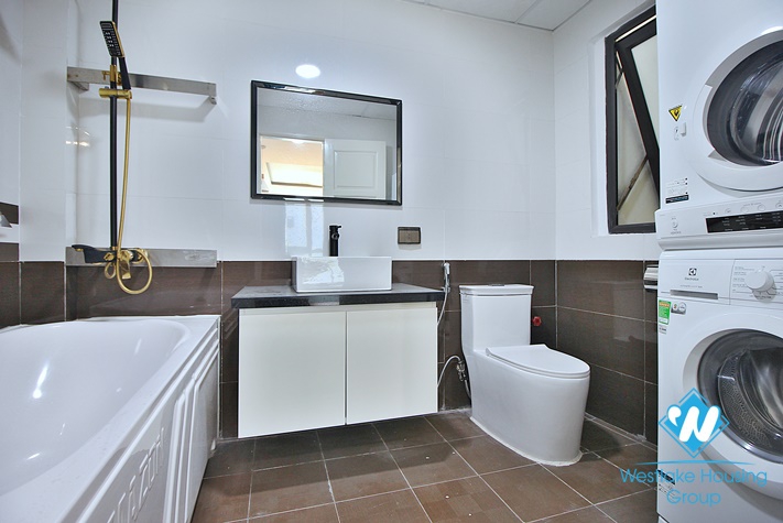 Higher floor apartment with natural light for rent in To Ngoc Van st, Tay Ho District