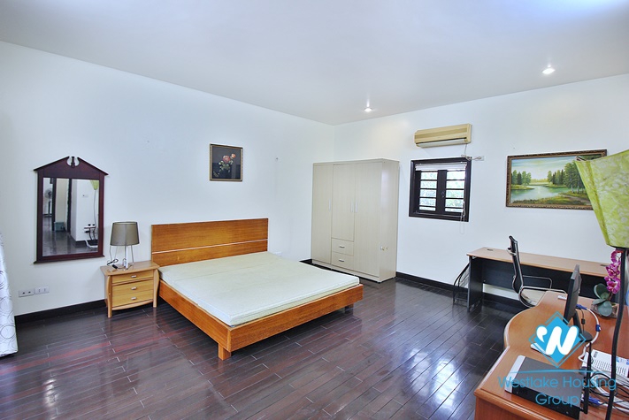 A spacious house with big yard for rent in Tay ho, Hanoi