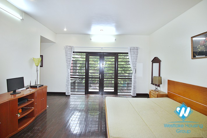 A spacious house with big yard for rent in Tay ho, Hanoi