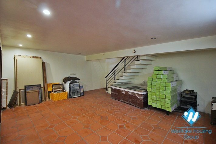 A spacious house with big yard for rent in Tay ho, Hanoi