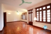 Unfurnished house with nice court yard terrace in Tay Ho, Hanoi