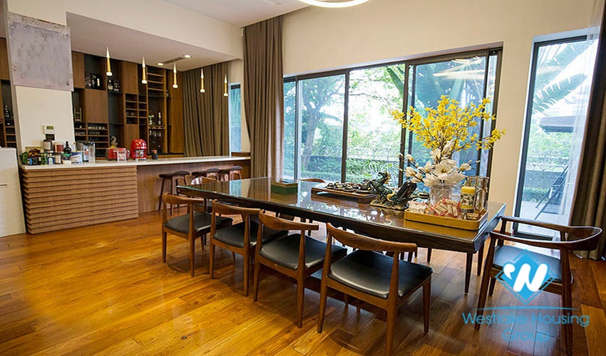 Luxurious 4 beds villa for rent in Ciputra, Tay Ho 