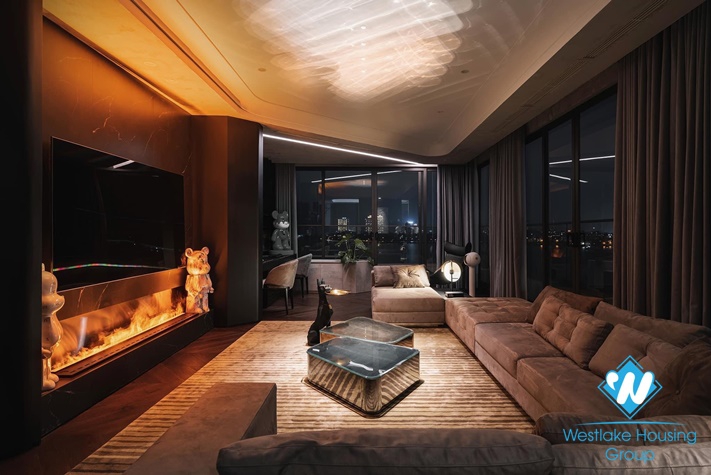 Penhouse apartment for rent in Vong Thi, Tay Ho