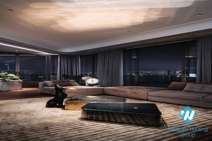 Penhouse apartment for rent in Vong Thi, Tay Ho