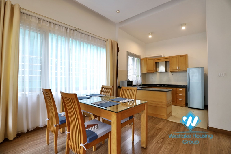 Quiet apartment for rent in Linh Lang st, Ba Dinh area.