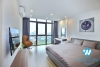A modern 2 bedroom apartment with big balcony and lake view in Xuan dieu, Tay ho