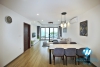 A modern 2 bedroom apartment with big balcony and lake view in Xuan dieu, Tay ho