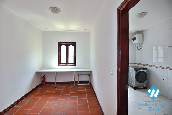 Spacious house with outdoor pool for rent in To Ngoc Van st, Tay Ho