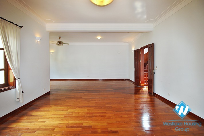 Spacious house with outdoor pool for rent in To Ngoc Van st, Tay Ho