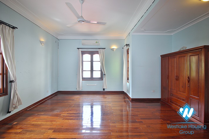 Spacious house with outdoor pool for rent in To Ngoc Van st, Tay Ho