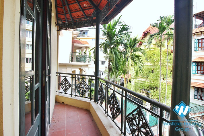 Spacious house with outdoor pool for rent in To Ngoc Van st, Tay Ho
